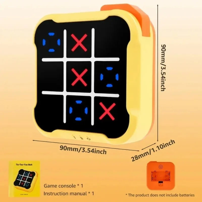 Thumbnail: Tic-Tac-Toe Board Board Multifunctional Electronic Games Montessori Puzzle Table