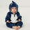 Thumbnail: Kigurumi Dinosaur Newborn Baby Clothes Pajamas Boy Girl Onesie Infant Winter War