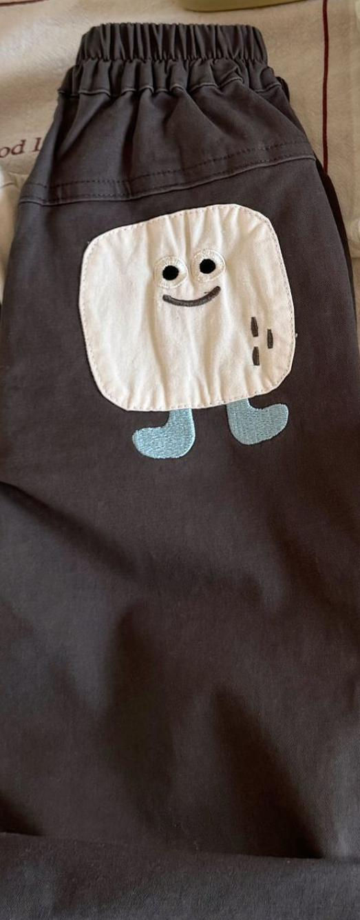 الصورة المصغرة: Autumn New Children Loose Trousers Cartoon Patching Girls Harem Pants Baby Boys 