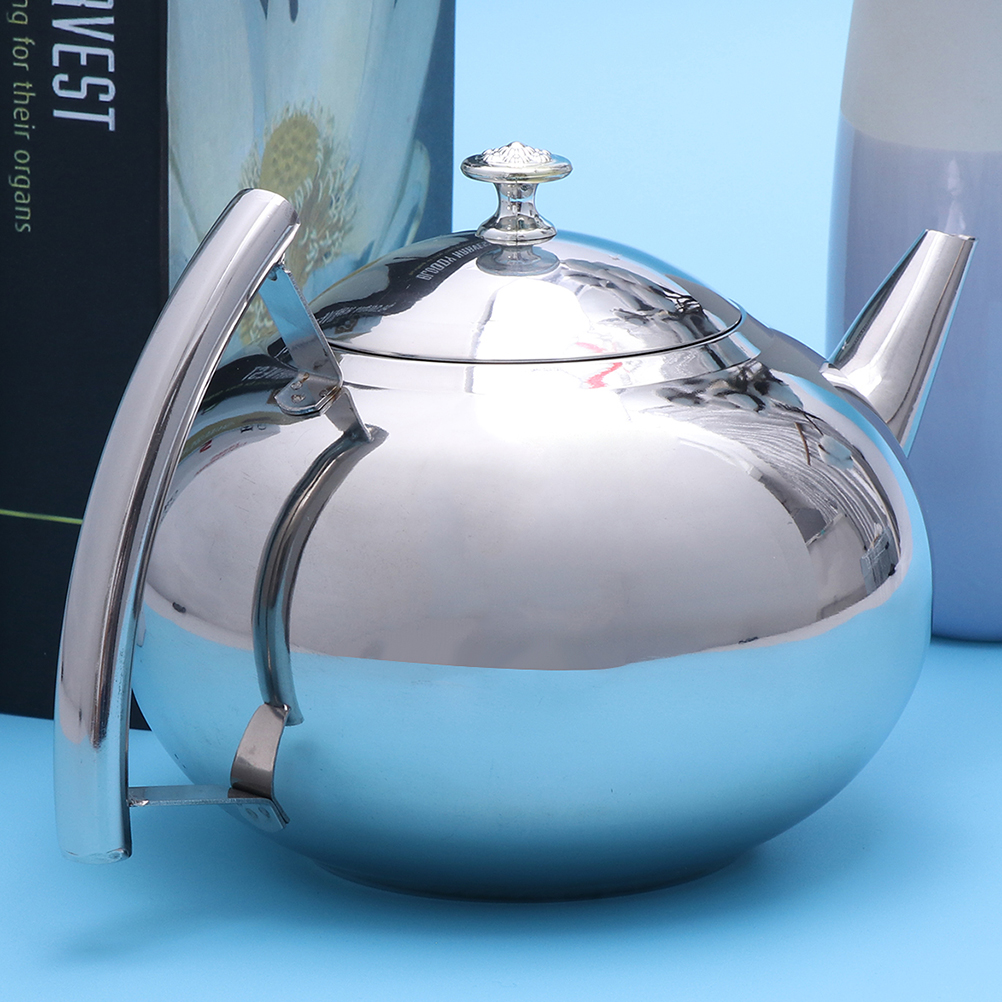Stainless Steel Teapot With Infuser Water Kettle For Stove Coffee Pot Kitchen Co