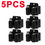 Thumbnail: 5/1Pcs Self-Adhesive Mop Holder Clips Stainless Steel Drilling Mop Broom Holder 