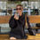 Thumbnail: Autumn plus size women's casual suit jacket fashionable and versatile single but