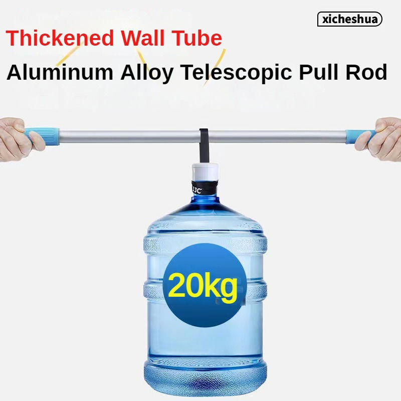 Thumbnail: New Car Automatic Telescopic Long Rod 15° Bend Chenille Car Wash Brush Auto Win