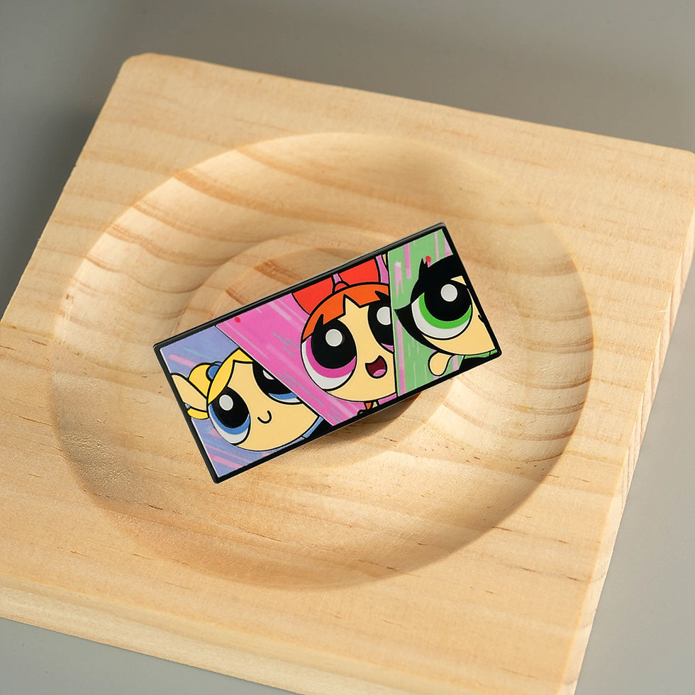 الصورة المصغرة: The-Powerpuff-Girls Cartoon Girl Enamel Pin Cute Comic Character Lapel Badge Bro