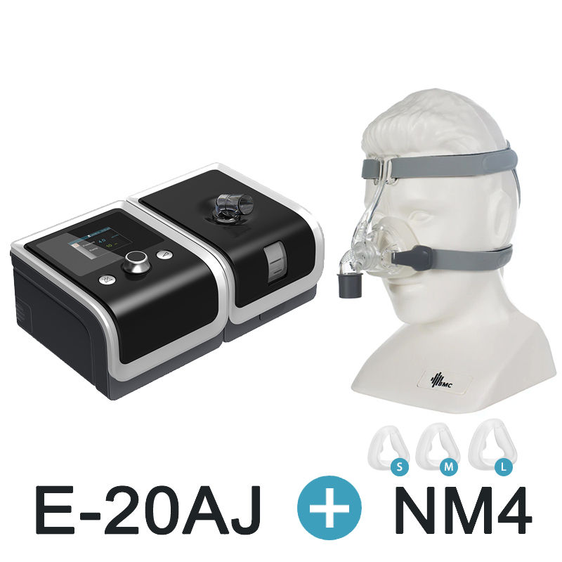 الصورة المصغرة: BMC Auto CPAP GII E-20AJ with Humidifier and Mask 2.4inch Screen Apnea Sleep Dev
