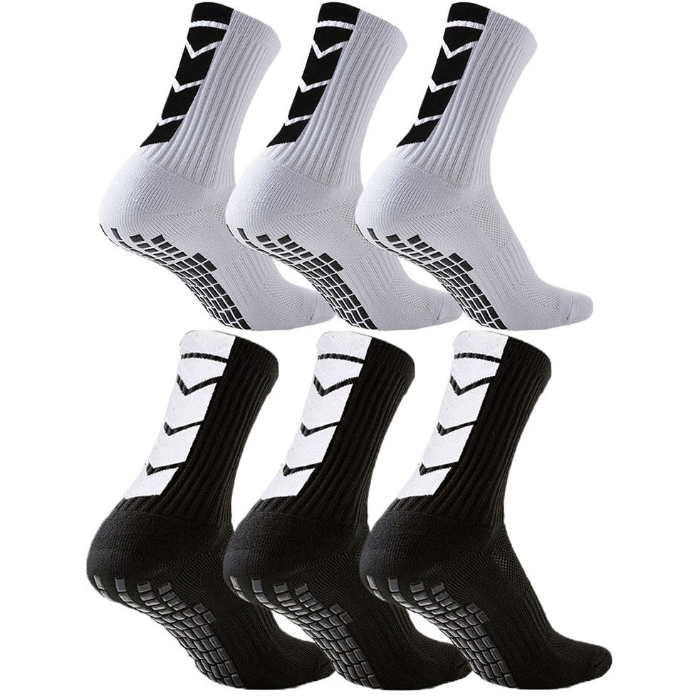 الصورة المصغرة: 6Pairs Men Women Towel Bottom Athletic Socks for Football Basketball Baseball Ru