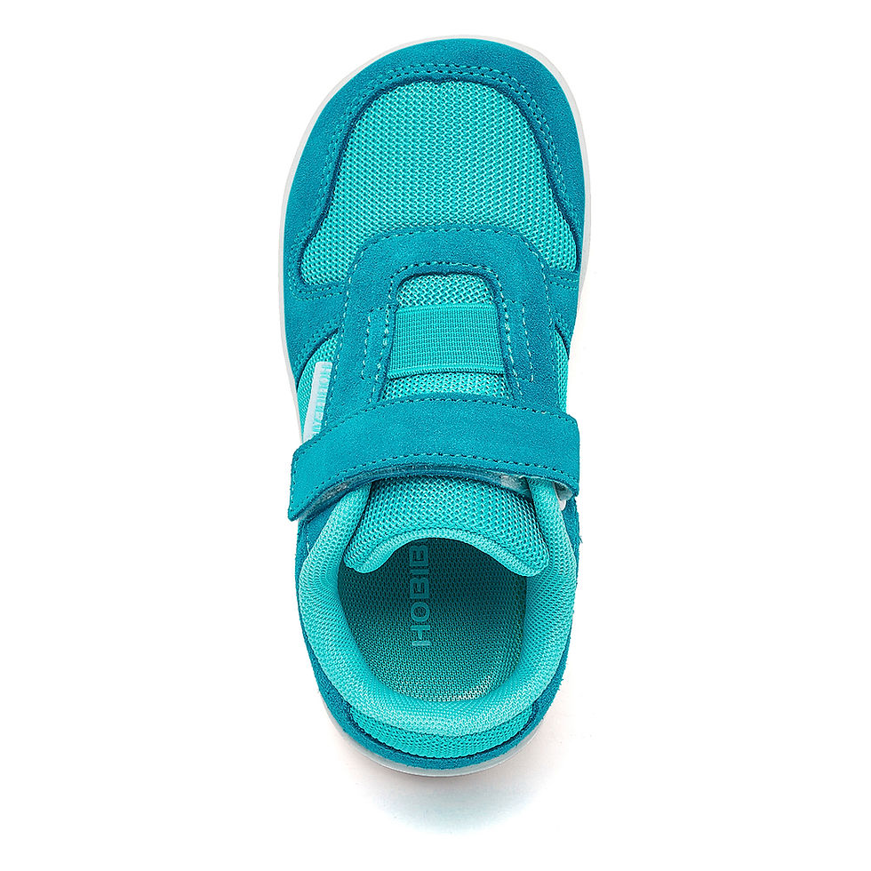 Thumbnail: HOBIBEAR Kids Wide Toe Barefoot Shoes Little/Big/Kid Hook Loop Minimalist Sneake