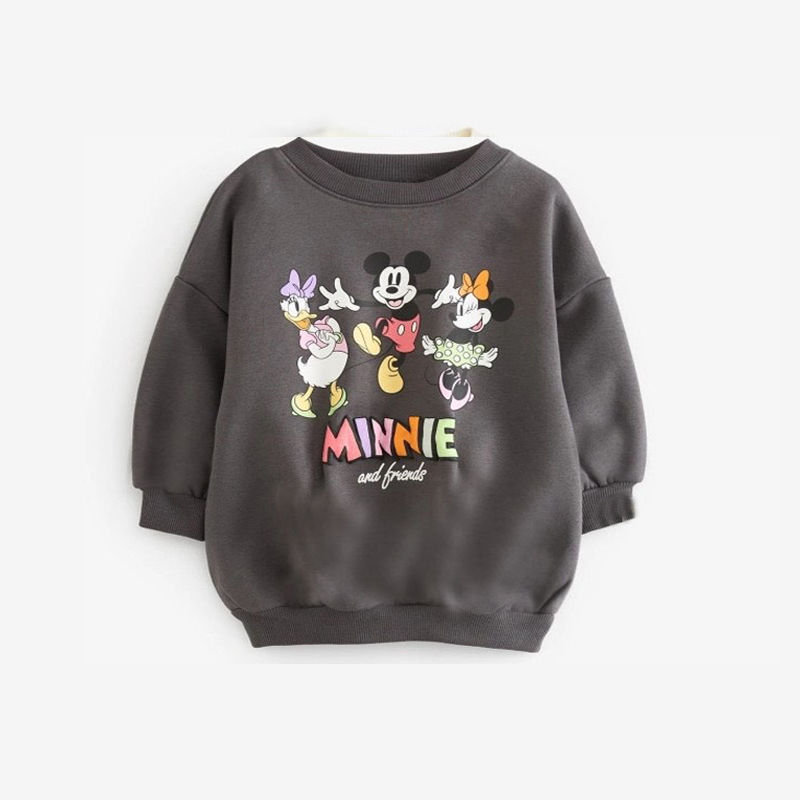 الصورة المصغرة: Kids Cartoon Sweatshirts Fashion Casual Clothing Printed Fashion Casual Tops Gir