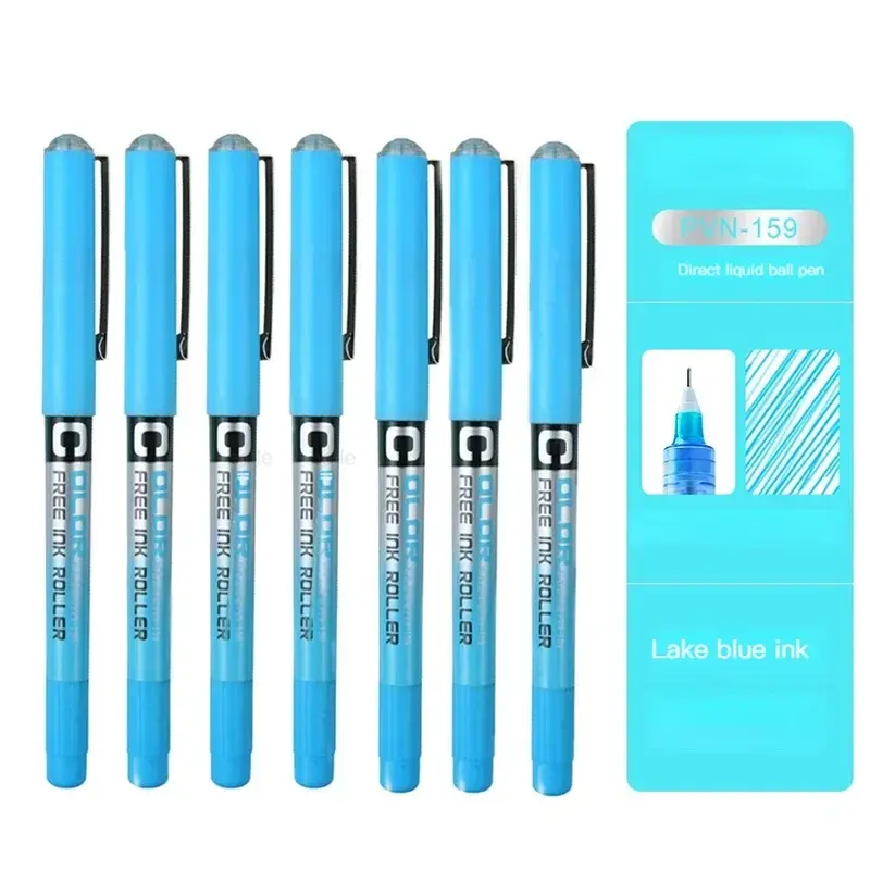 الصورة المصغرة: 3/7pcs Precise Roller ball Pens,0.28/0.38/0.5mm Extra Fine Nib Liquid Ink Ballpo