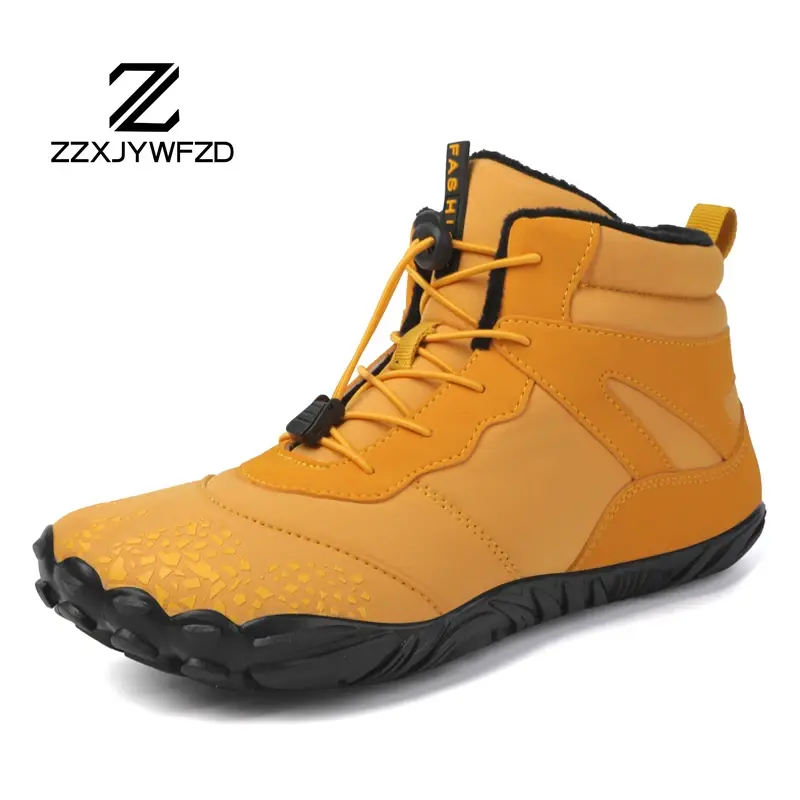 2024 Winter Booties Men Snow BareFoot Casual Shoes Outdoor Work Shoes Ladies War