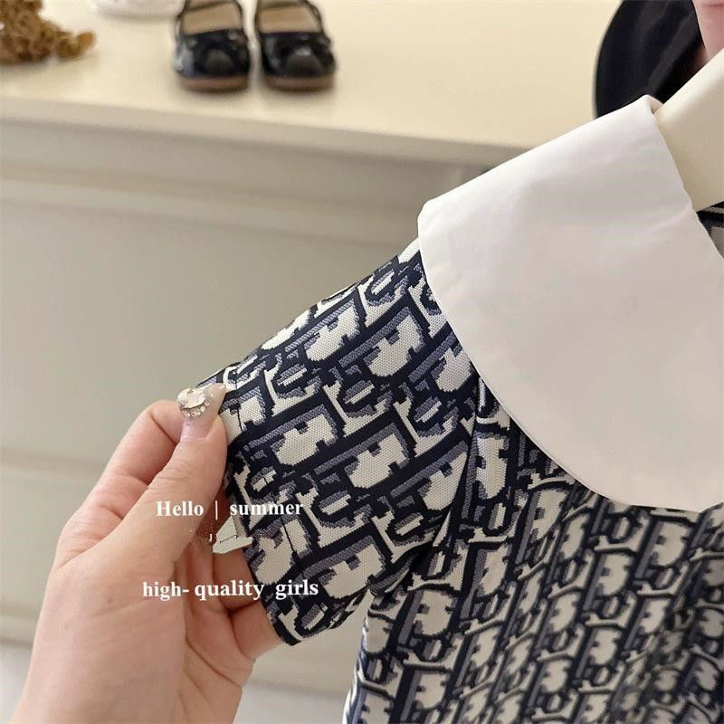 Thumbnail: Girls' Dress 12M-6Y Children's Summer Clothes Baby Elegant Thin Princess Dress