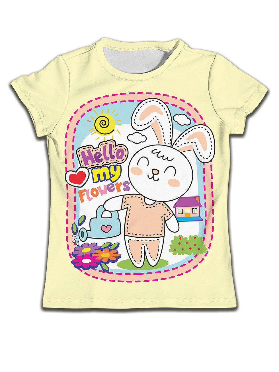 الصورة المصغرة: New Boys Short Sleeve T-shirt for Kids Clothing Girl Dinosaur Paradise Graphic S