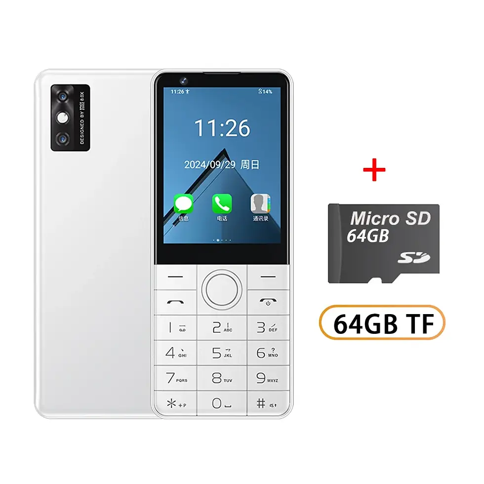 الصورة المصغرة: DOOV 4G Touch Mobile Phone Keyboard Google R77 Pro 2.8“ Screen 3GB+32GB Androi