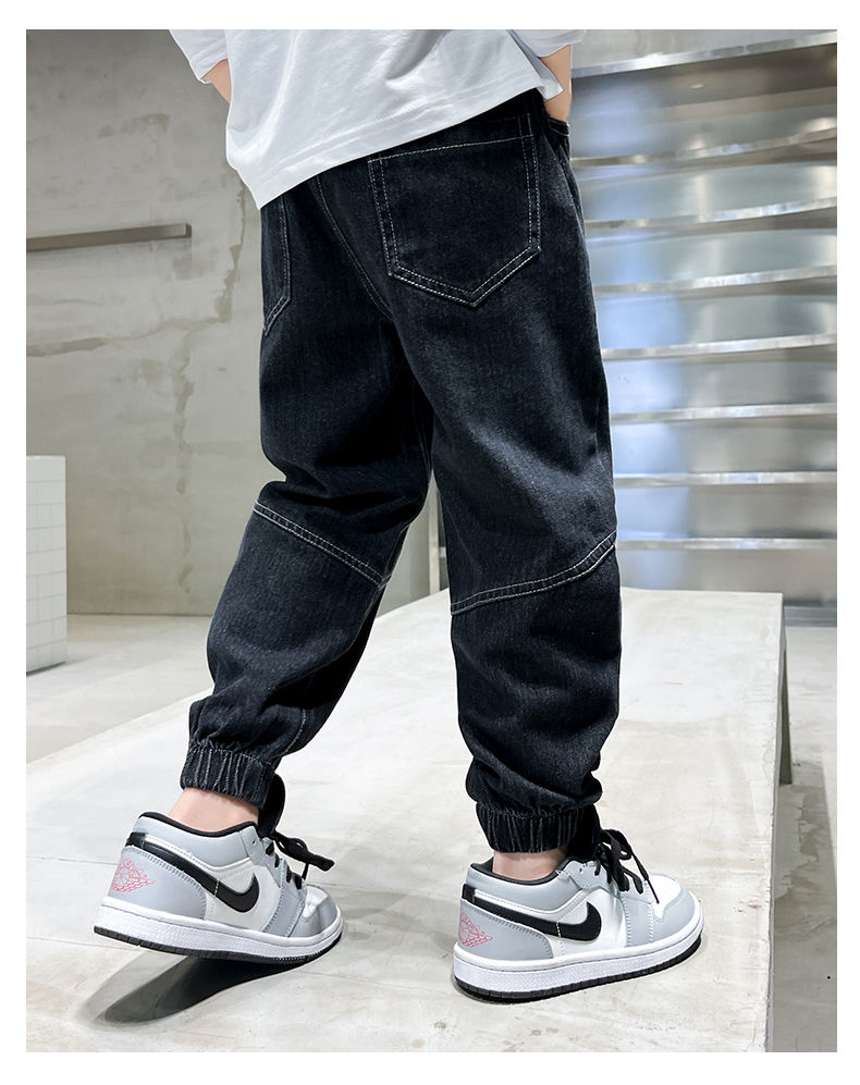 الصورة المصغرة: Big boy jeans, children's clothing, casual fashion, cool children's pants, boys'