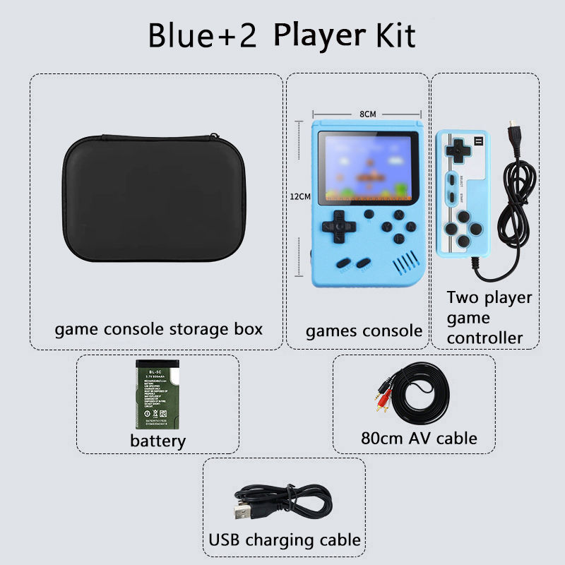 Thumbnail: Built-in 500+ Classic arcade retro games Console for TV 5 inch Video Game Handhe