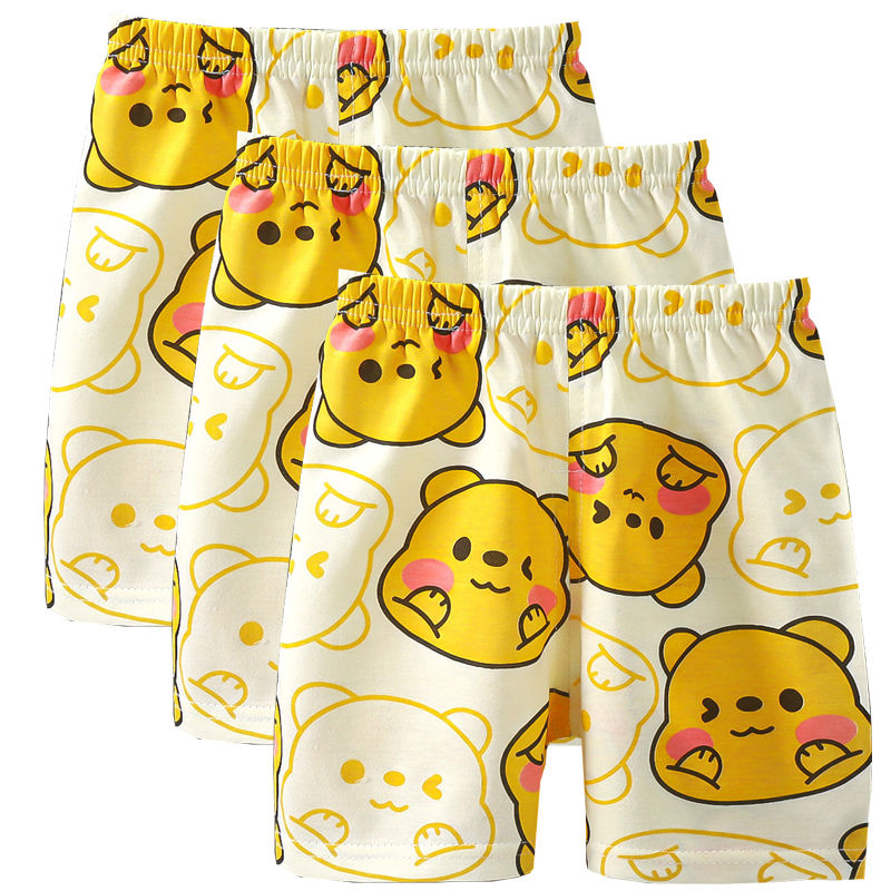 الصورة المصغرة: 3pcs Pure Cotton Summer Kids Shorts Girl Cartoon Cute Short Baby Casual Pant Chi