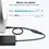 Thumbnail: QGeeM USB Extension Cable USB 3.0 Cable Extender for PC Laptop Smart-TV PS4 Xbox