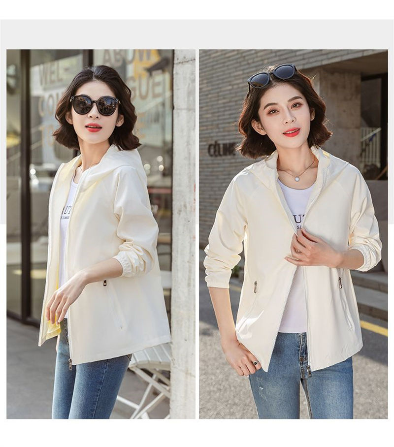 الصورة المصغرة: Windbreaker Jacket Women 2025Spring Autumn New Trench Coat Female Sports Leisure