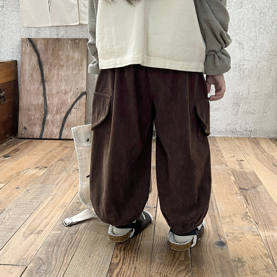 الصورة المصغرة: Baby Boys Girls Pants 2024 Cool Boy Plain Baby Overalls Spring and Autumn Kids B