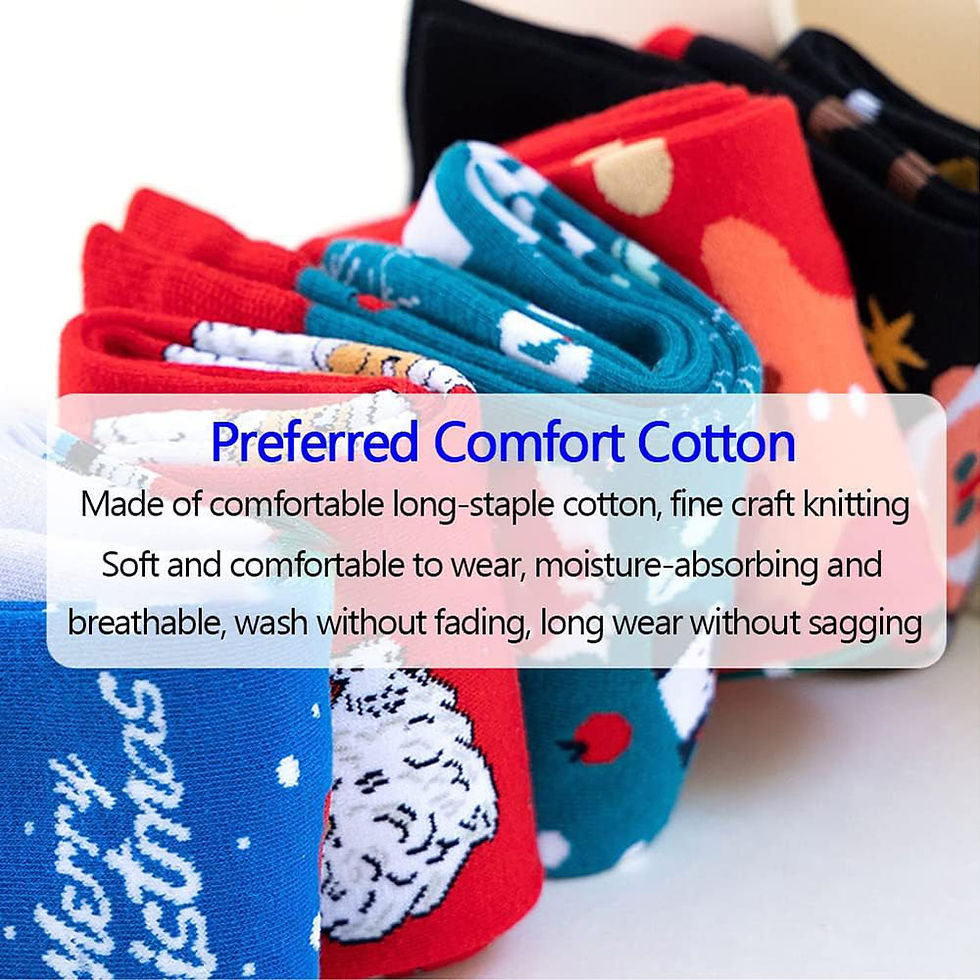 الصورة المصغرة: 6 Pairs Unisex New Fashion Colorful Happy Casual Socks Dress Harajuku Cute Space