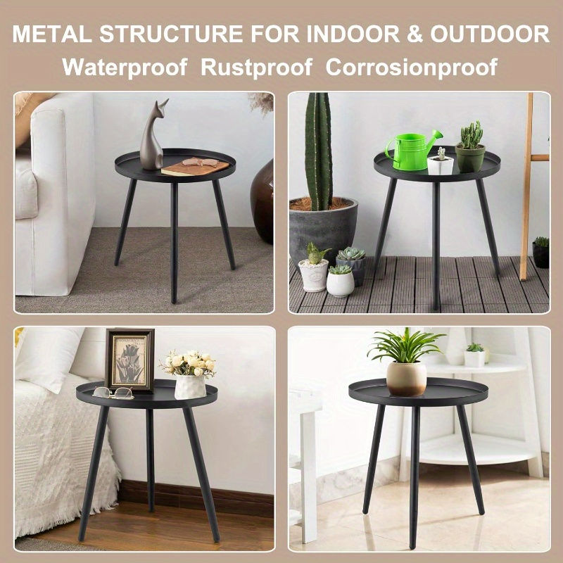 الصورة المصغرة: 1pc coffee table, decorative table suitable for any room - side table for living