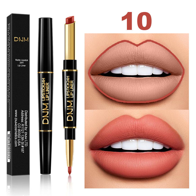 Thumbnail: Double Headed Matt Lipstick Waterproof Long Lasting Korean Woman Makeup Cosmetic