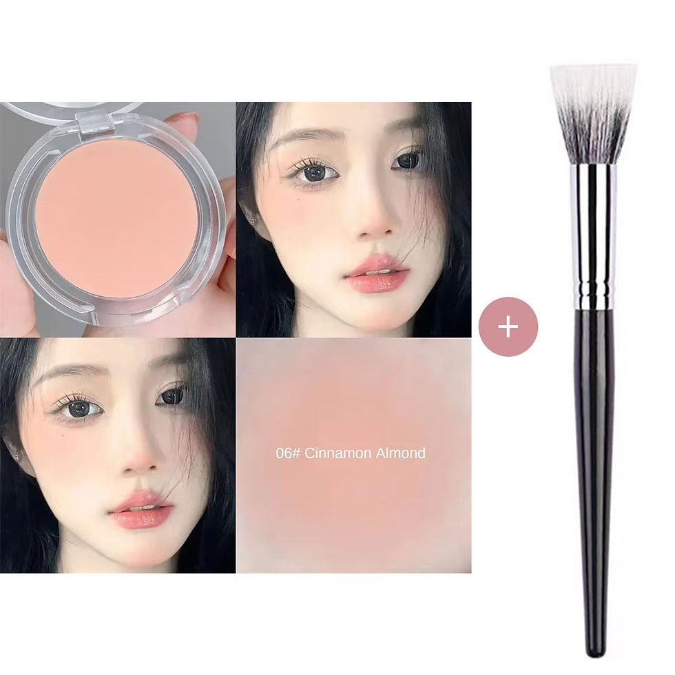 Thumbnail: Monochrome blush Matte Natural Cheek Color Brightening Face Waterproof Facial Co