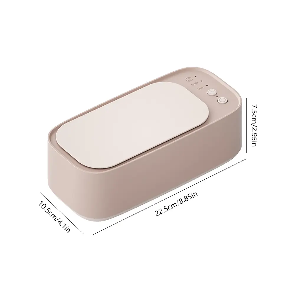 الصورة المصغرة: Ultrasonic 360 Degree Cleaning Machine 45KHZ Jewelry Eyeglasses Watches Cleaner 