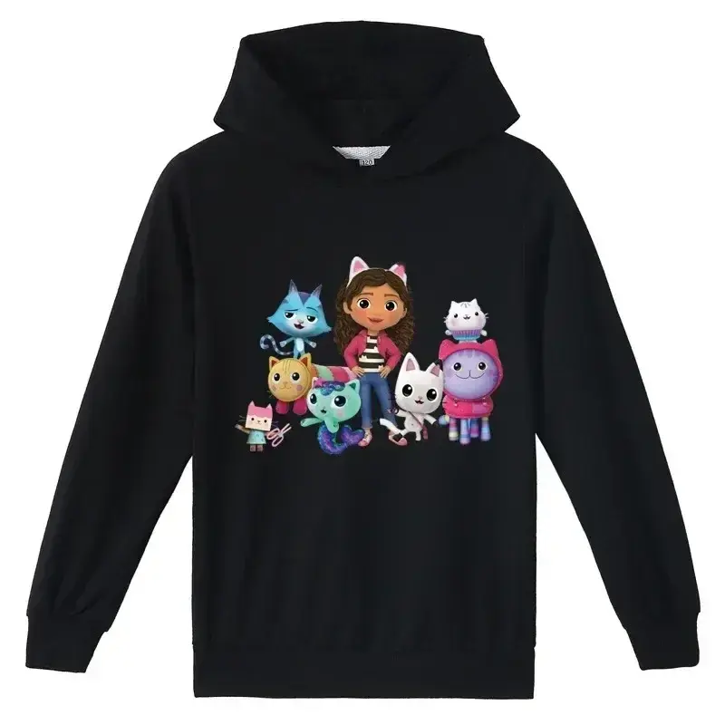 الصورة المصغرة: Gabbys Doll House Hoodie Children Spring Autumn New Kids Long Sleeve Coats Boys 