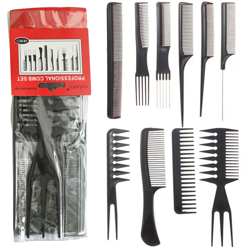 Barber Hairdressing Combs Multifunction Hair Detangler Comb Anti-static Haircare