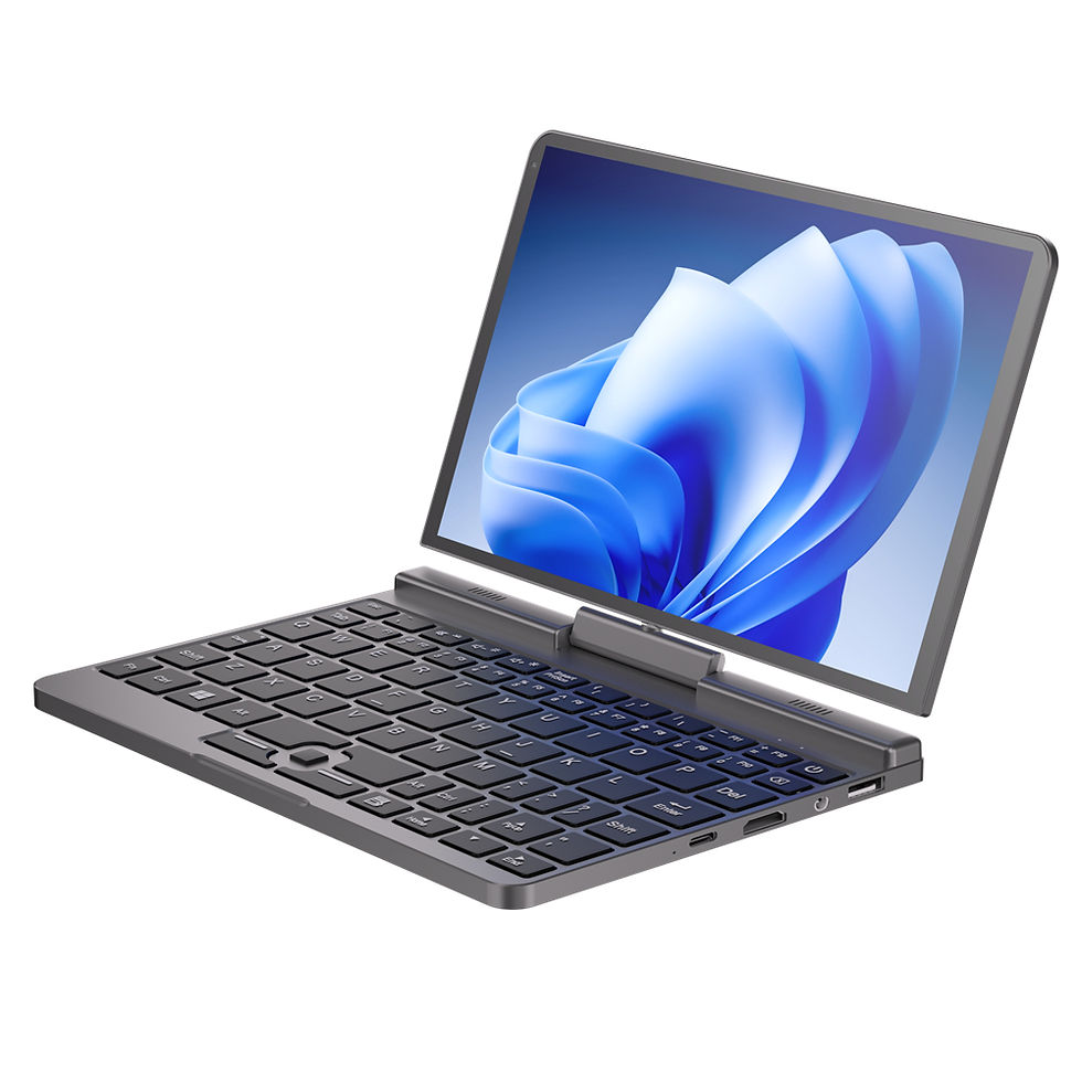 Thumbnail: CRELANDER P8 Mini Laptop 8 Inch Touch Screen Intel Lake N150 12GB DDR5 WiFi 6 2 