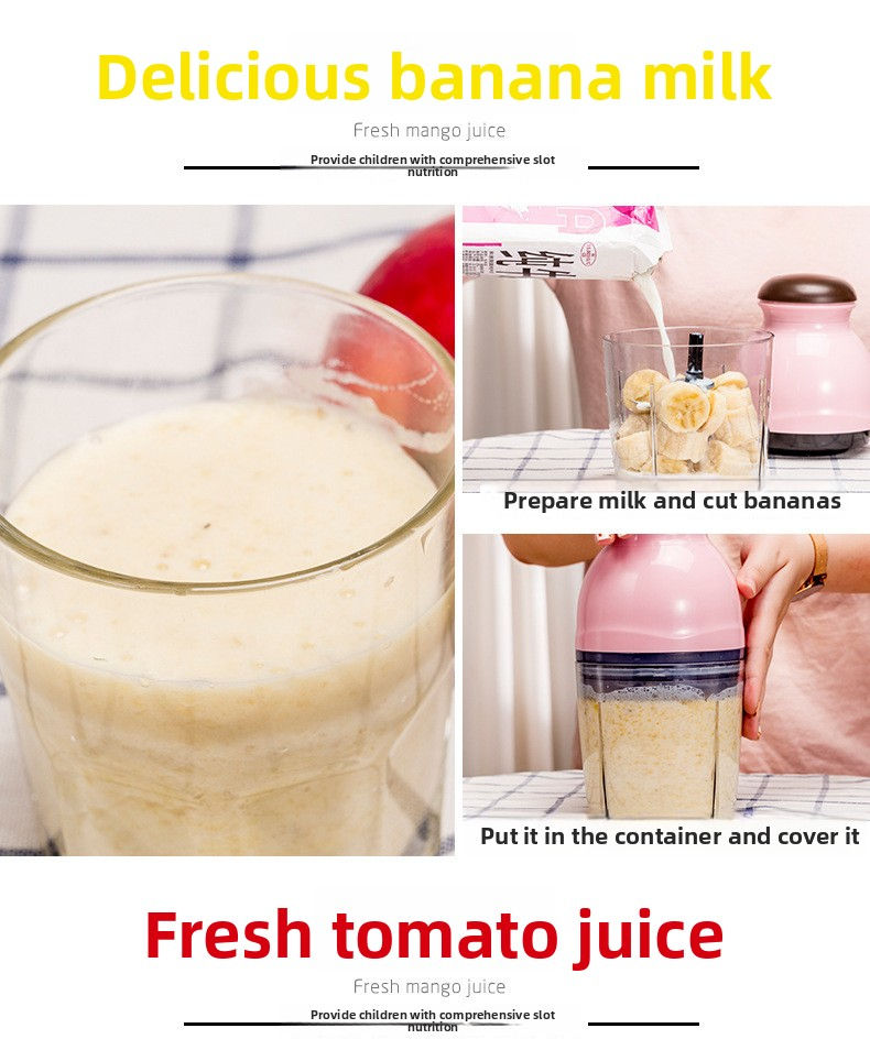 Thumbnail: Multifunctional Juice Extractor Meat Chopper Ergonomic Design ABS Stainless Stee