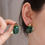 Thumbnail: LATS Transparent Water Drop Earrings for Women Multicolored Elegant Modern Fashi