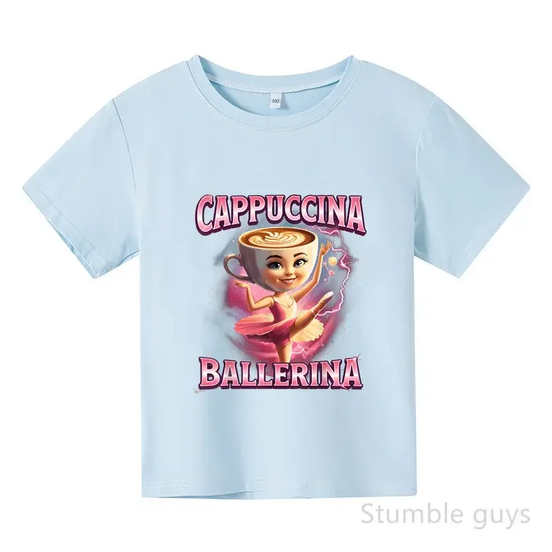 الصورة المصغرة: Tung Tung Tung Sahur Kids Italian Brainrot Clothes Short Sleeve Casual Summer Bo