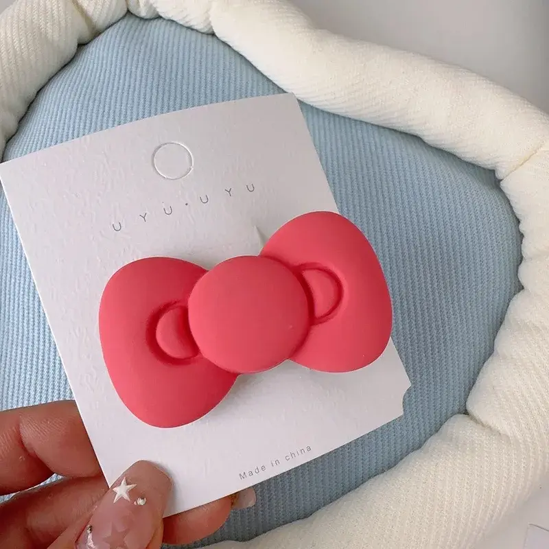 Thumbnail: 2/3Pcs Pink Hair Pin for Baby Girl Cute Star Bow Flower Heart Baby Girl Hair Cli