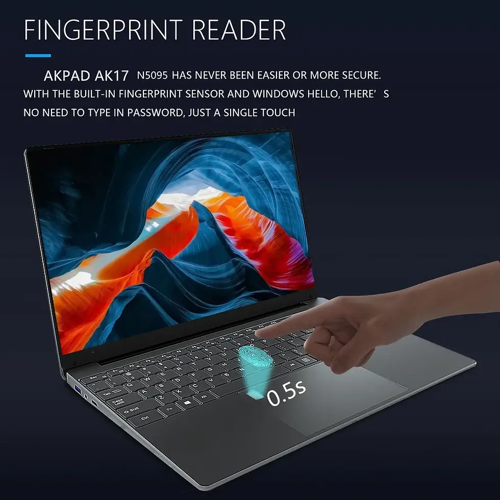 الصورة المصغرة: AKPAD Intel Celeron N5095 Windows 10 11 Ram 16GB Rom  256GB 512GB 1TB 2TB SSD Co