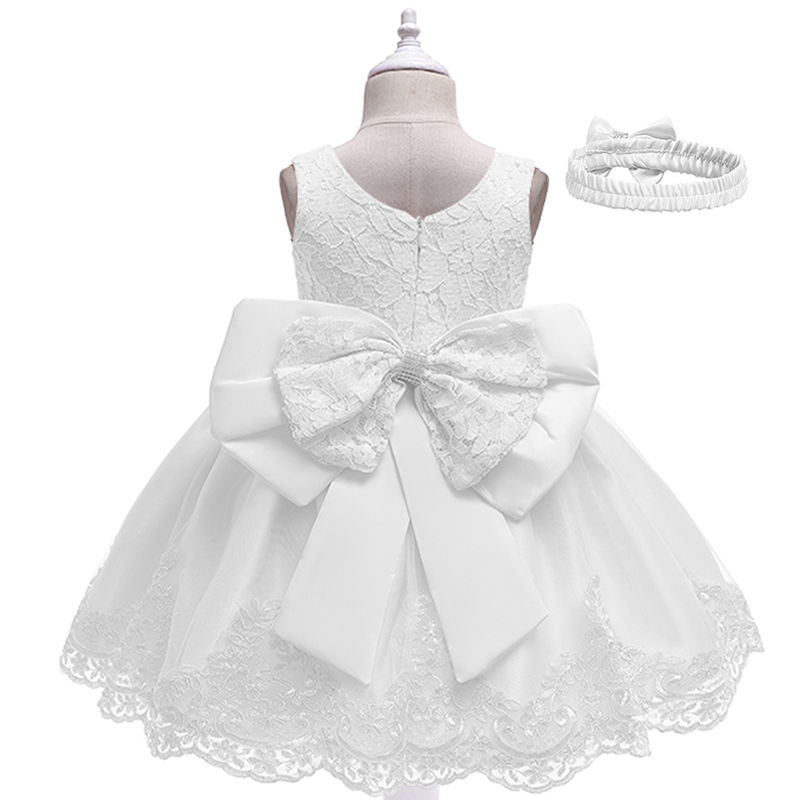 الصورة المصغرة: Children Flower Tutu Dress For 1-10 Years Girls Wedding Birthday Party Princess 