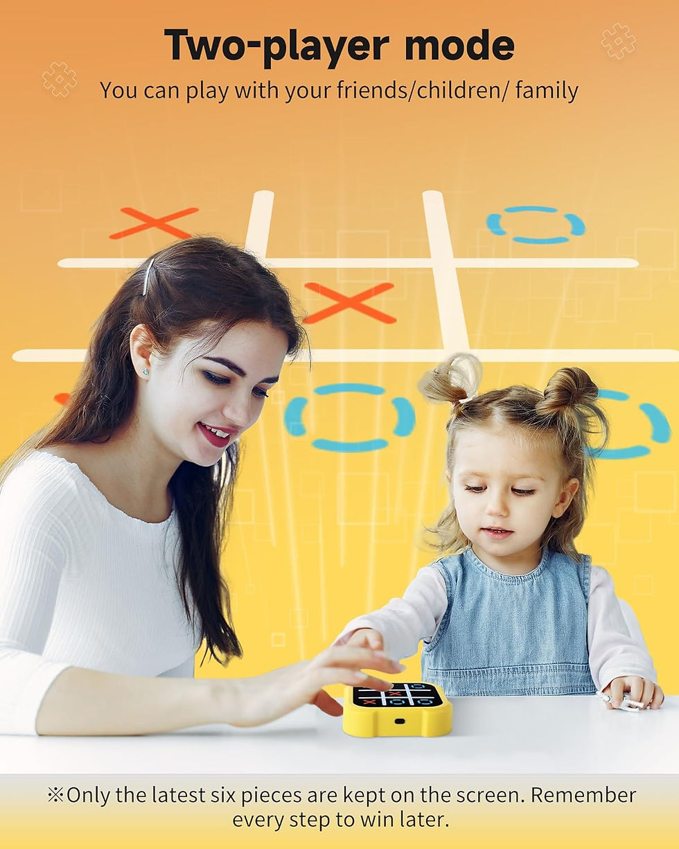 Thumbnail: Tic-Tac-Toe Board Board Multifunctional Electronic Games Montessori Puzzle Table