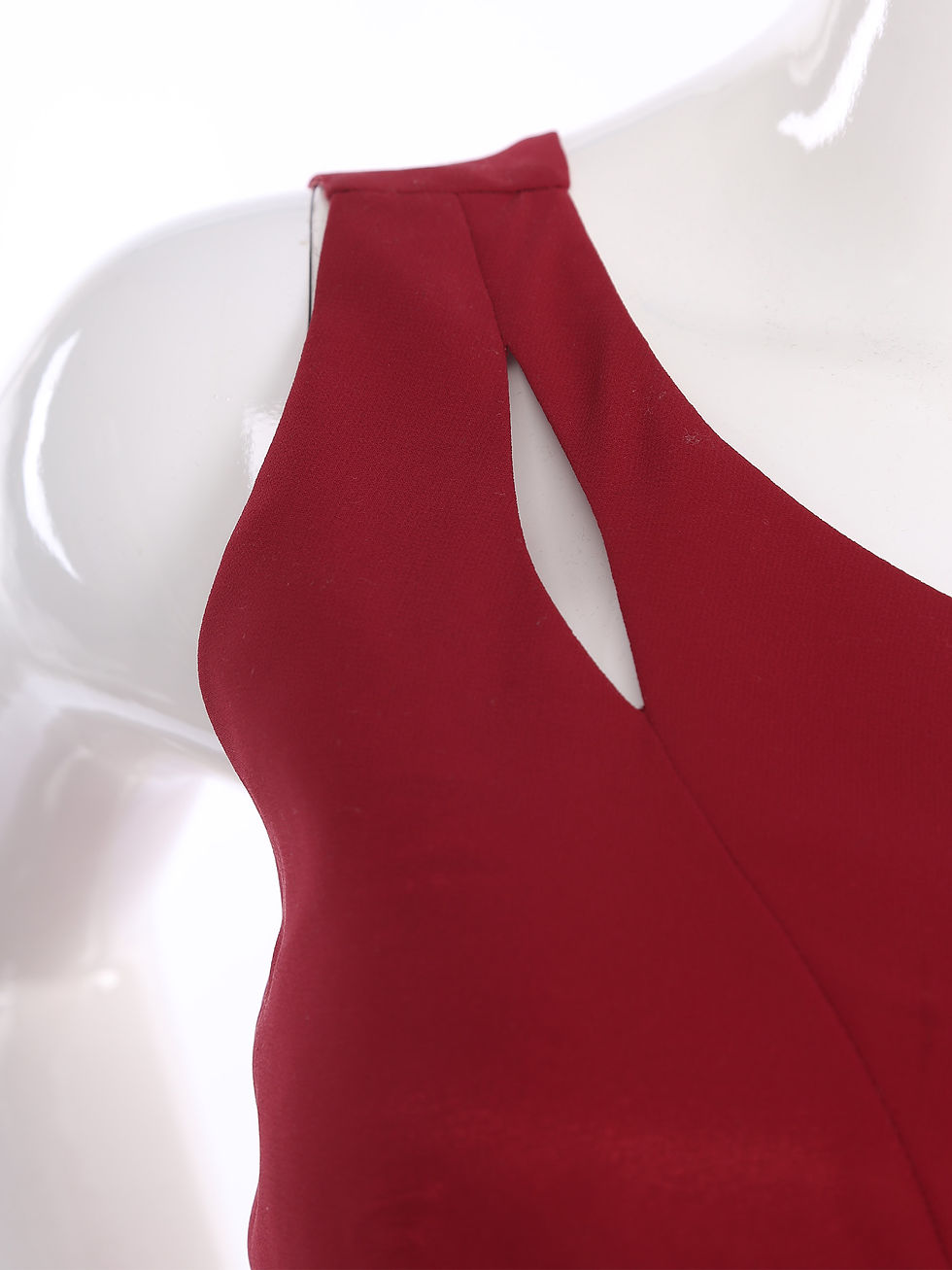 Thumbnail: Maternity One Shoulder Formal Dress Split Hem Chiffon Ankle Length Gown Photosho