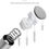 Thumbnail: Salt and Pepper Grinder 2 in 1 Manual Stainless Steel Salt Pepper Mills with Adj