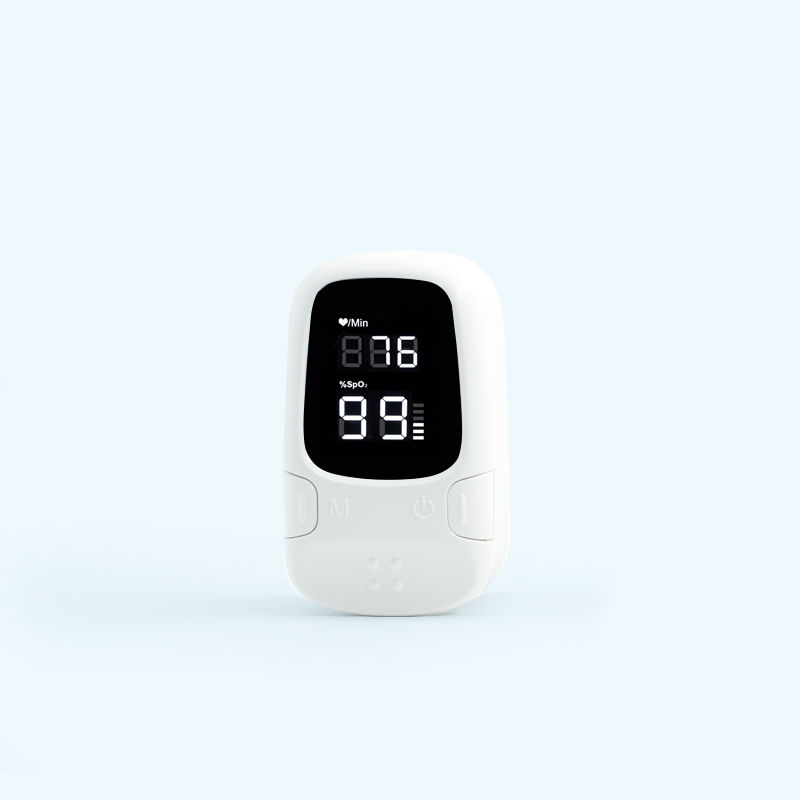الصورة المصغرة: Portable Professional Finger Oximeter Digital Finger Pulse Oximeter OLED Blood O