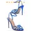 Thumbnail: 2025 Luxury Designer Crystal High Heels Women Summer Sexy Thin High Transparent 
