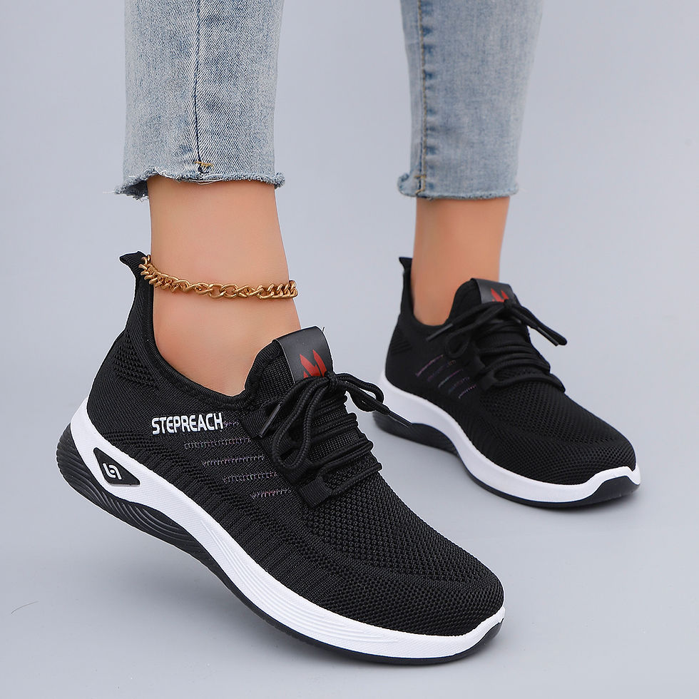 Thumbnail: Spring and Autumn New Women's Casual Lace up Comfortable, Breathable, Lightweigh