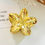 Thumbnail: Korean Hawaiian Gradient Flower Hair Claw Clip For Women Girl Fashion Plastic No