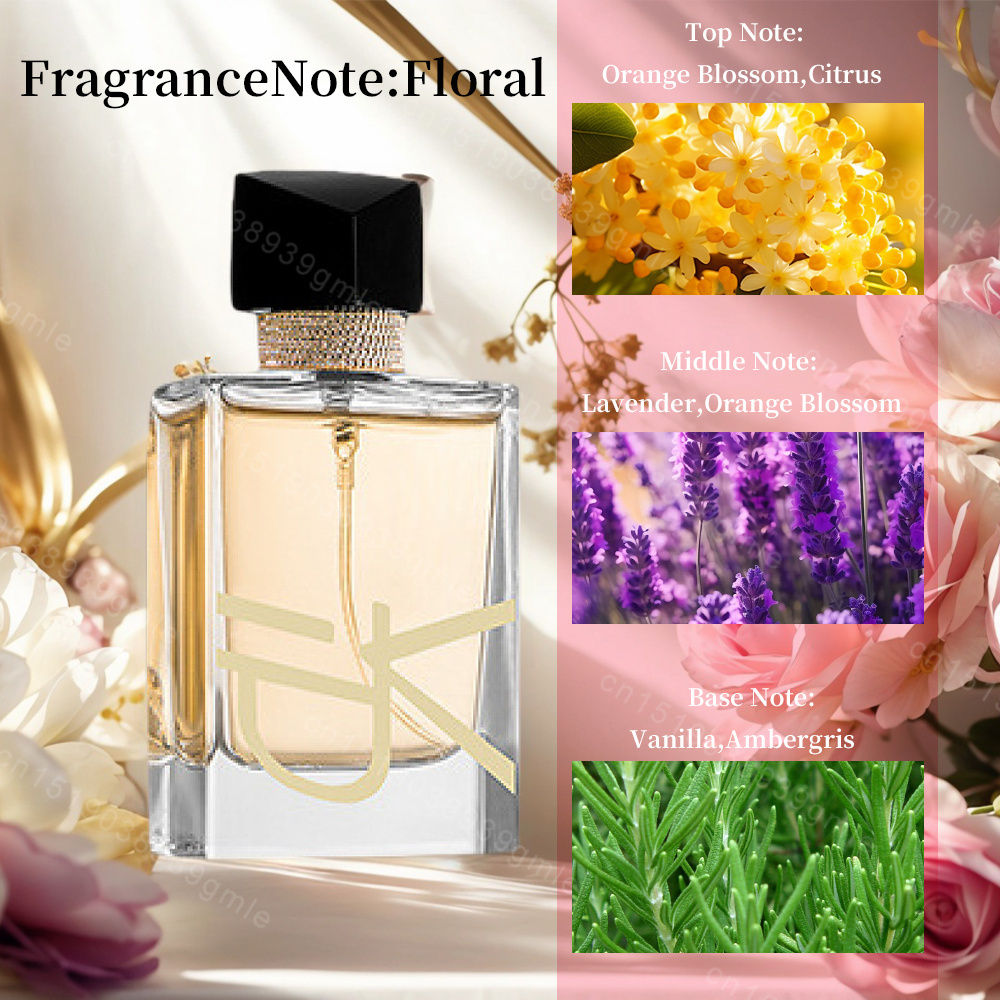 30ml*3 High Quality Original Women's Perfume Set Woody Floral Fragrances Spray L