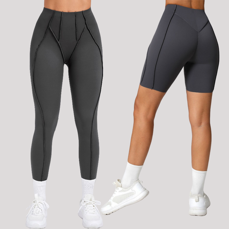 Seamless Yoga Leggings Pants Sports Fitness High Waist Peach Hip Raise Training