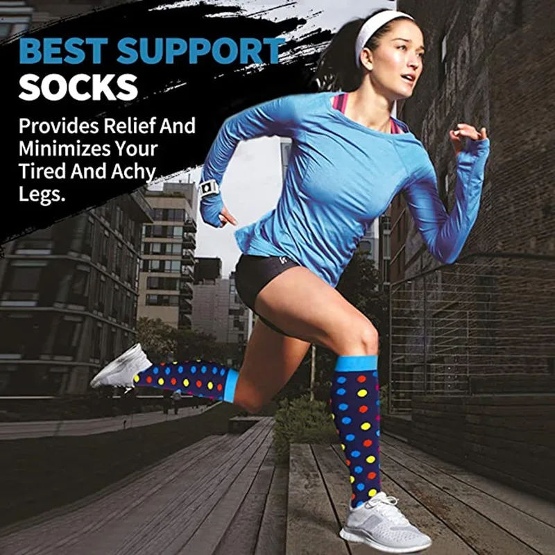 الصورة المصغرة: Compression Socks Medical Blood Circulation Diabetes Men Women Tights Outdoor Ma