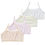 Thumbnail: 4-Pack Cotton Girls Training Bra Soft Developmental Girls Sports Bras Dance Bras