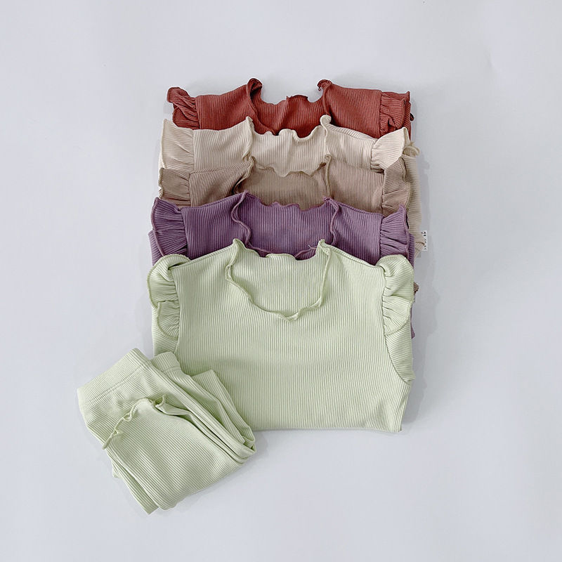 Spring Children Pajamas Kids Underwear Baby Girls Clothes Set Sleepwear For Girl