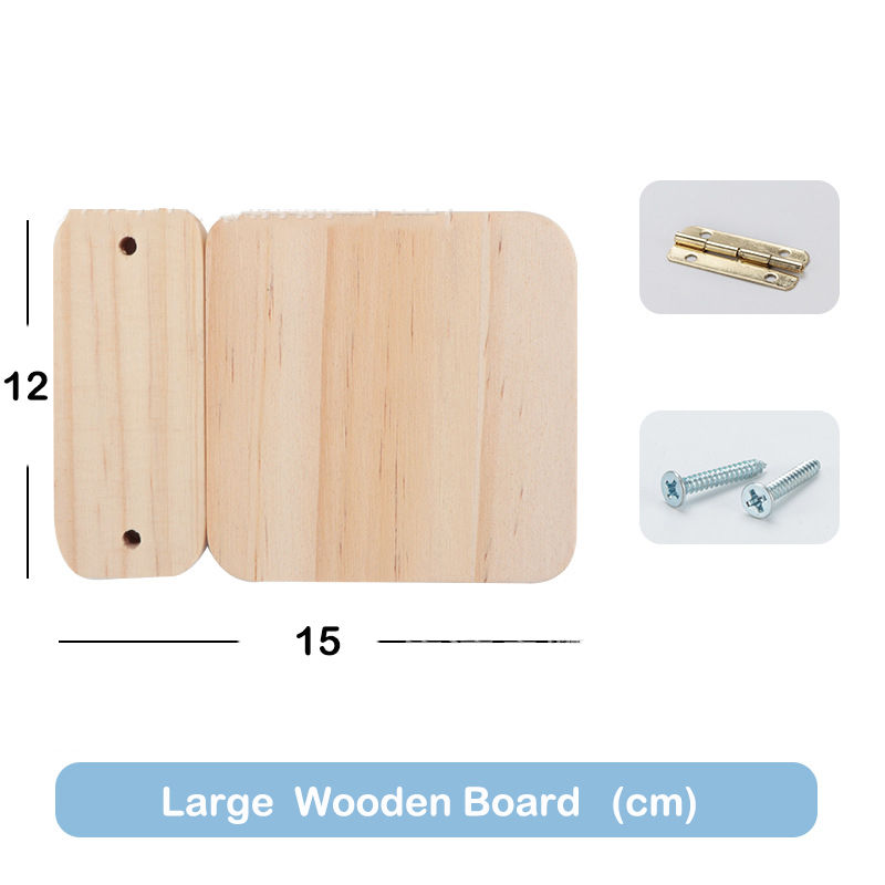 Thumbnail: Busy Board Accessories DIY Toy Part Wooden Toys Metal Locks Leather Buckle Monte
